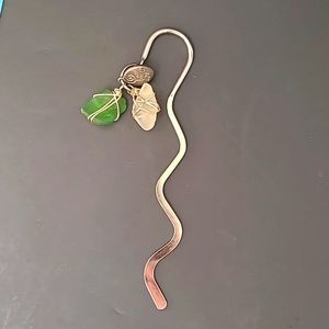 Vintage seaglass bookmark